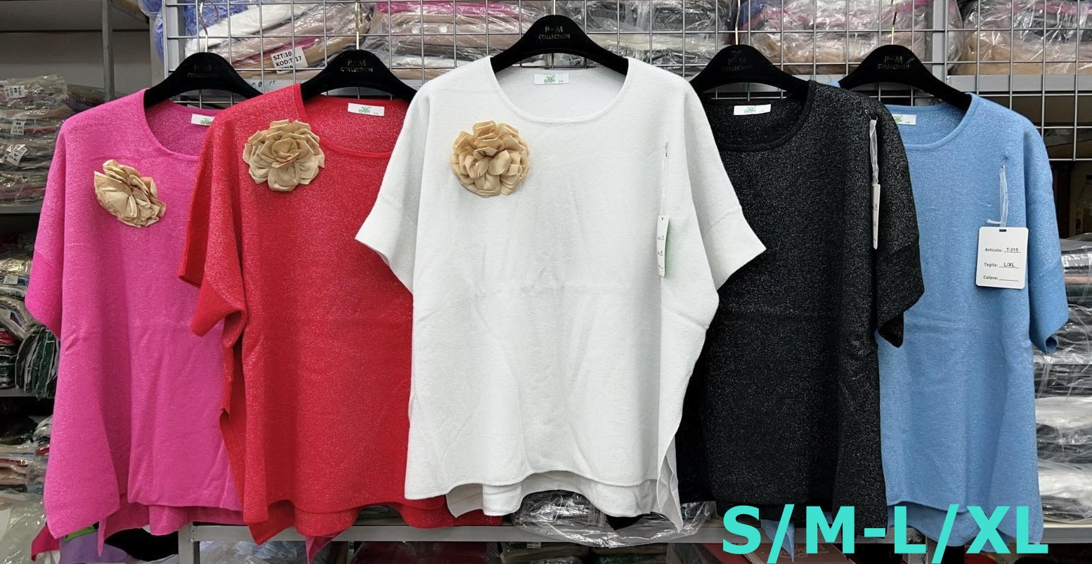 Swetry damskie Roz S/M-L/XL, Mix Kolor Paczka 12 szt